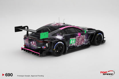 1/18 - Aston Martin Vantage GT3 Evo #44 Magnus Racing 2025 IMSA Walkins Glen 6 Hrs - Top Speed - TS0690