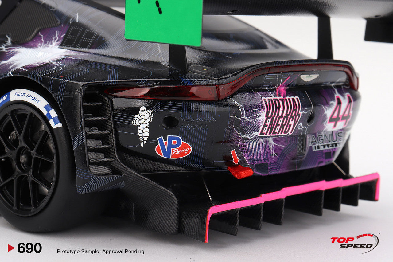 1/18 - Aston Martin Vantage GT3 Evo #44 Magnus Racing 2025 IMSA Walkins Glen 6 Hrs - Top Speed - TS0690