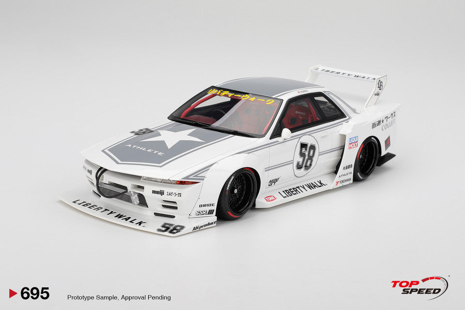 1/18 - LBWK Nissan GT-R32 Kaido Works TAS 2025 - Top Speed - TS0695
