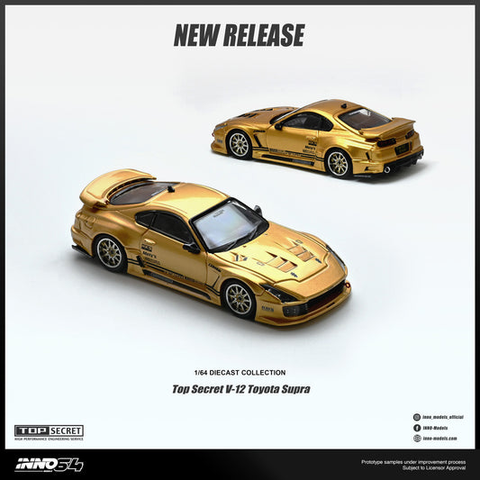 1/64 TOP SECRET V12 SUPRA - Inno64 - IN64-A80TSV12-01