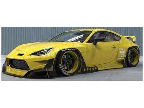 1/43 2022 Toyota GR86 Rocket Bunny, White/Yellow - Solido