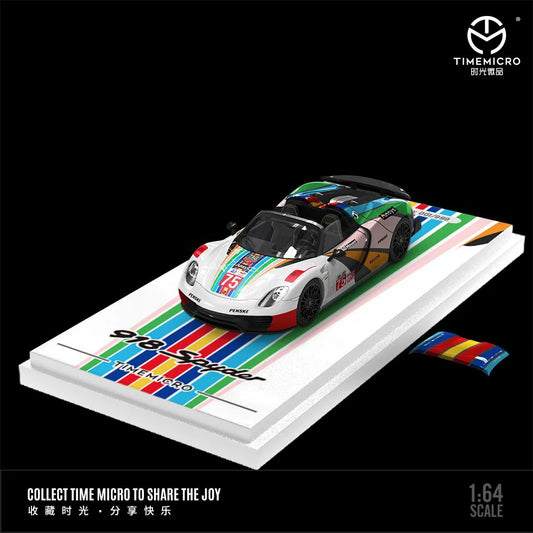 1:64 PORSCHE 918 COLOUR LE MANS LIVERY - Time Micro TM643521