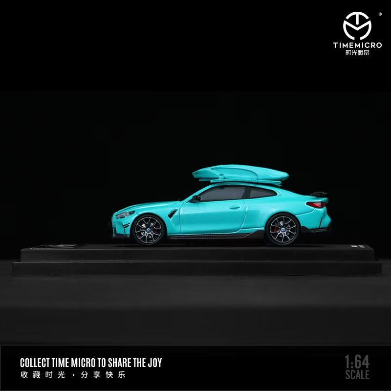 1/64 BMW M4 Tiffany Blue Accessories' version - Time Micro - TM641928