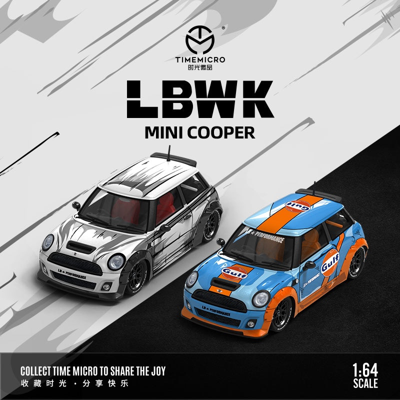 1/64 Mini Cooper Team Gulf Edition - Time Micro - TM643612