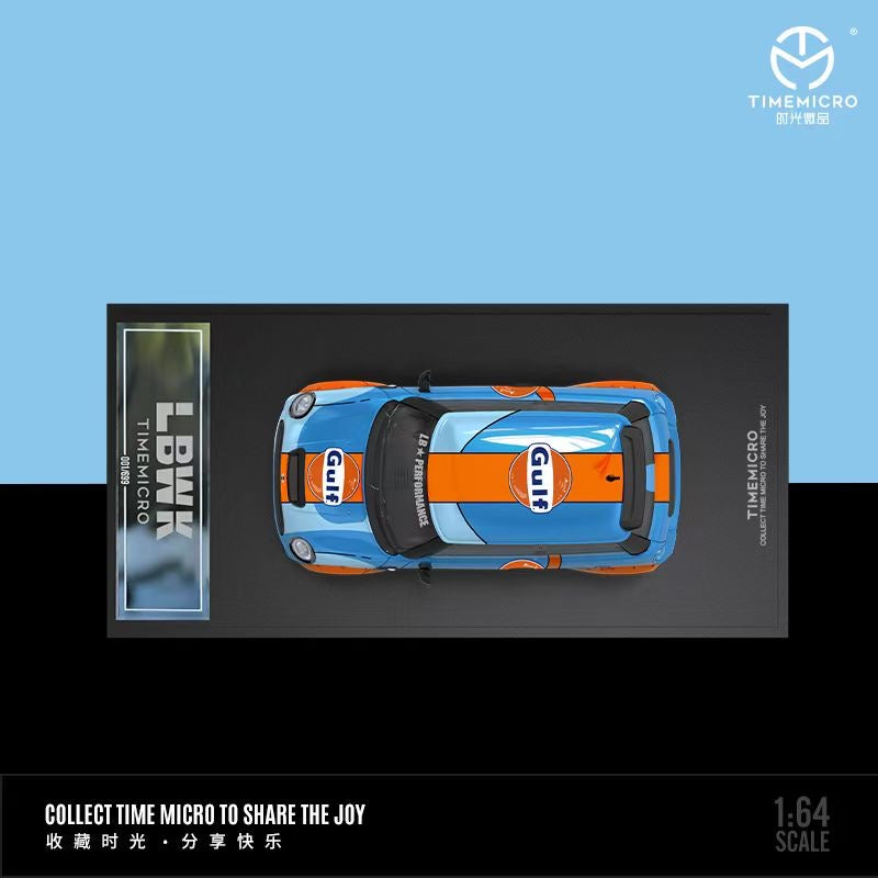 1/64 Mini Cooper Team Gulf Edition - Time Micro - TM643612