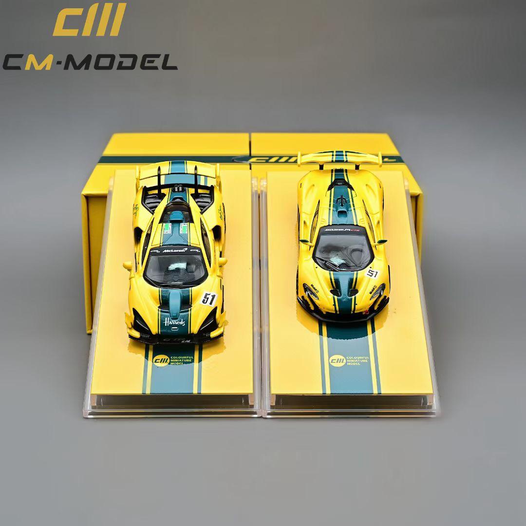 1/64 McLaren Senna GTR and McLaren P1 GTR - 2 car set - CM Model