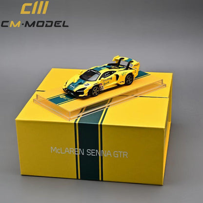 1/64 McLaren Senna GTR and McLaren P1 GTR - 2 car set - CM Model