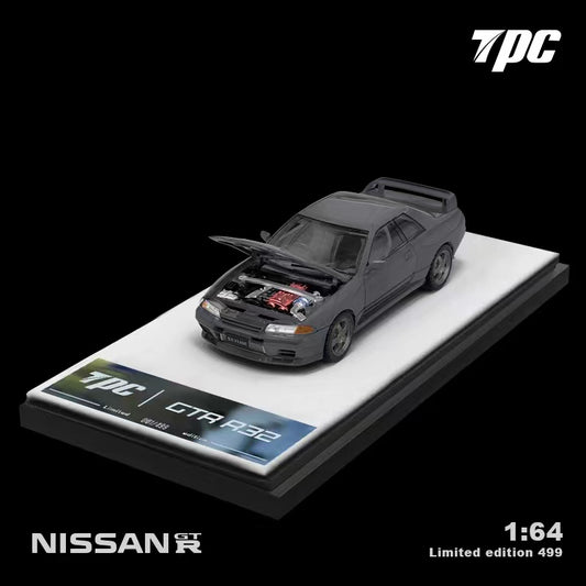 1/64 - Nissan GTR R32 Gun Gray - TPC Models