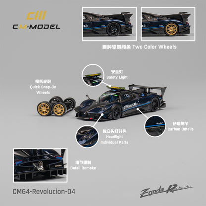 1/64  - Pagani Zonda R Evolution, Track Version Track Edition CM64-Revolucion-04- CM Models