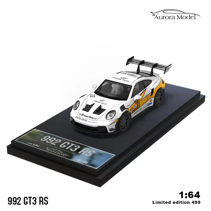 1/64 - Porsche 992 GT3 RS - Lightning Lightning 23 - Aurora Model