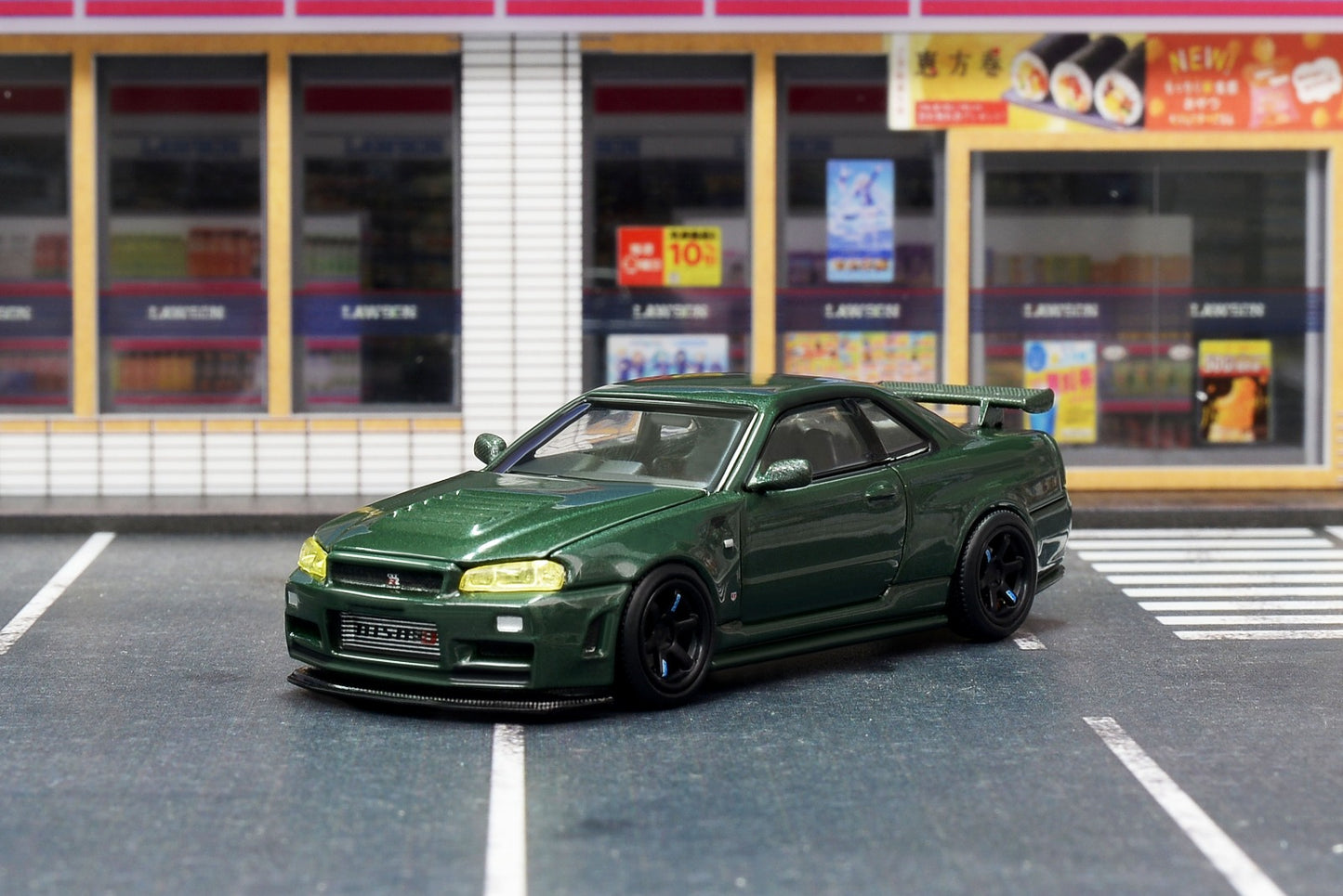 1/64 - Skyline GT-R, 5th generation Mk5 R34 Nismo Z-Tune version - Motorhelix