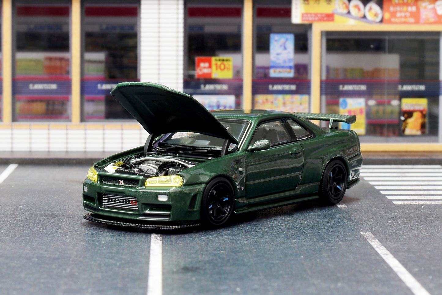 1/64 - Skyline GT-R, 5th generation Mk5 R34 Nismo Z-Tune version - Motorhelix