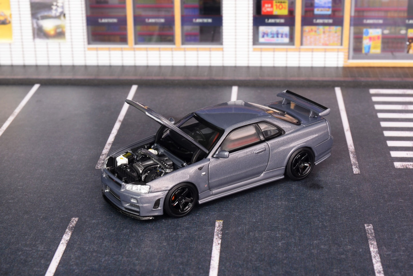 1/64 - Skyline GT-R, 5th generation Mk5 R34 Nismo Z-Tune version - Motorhelix