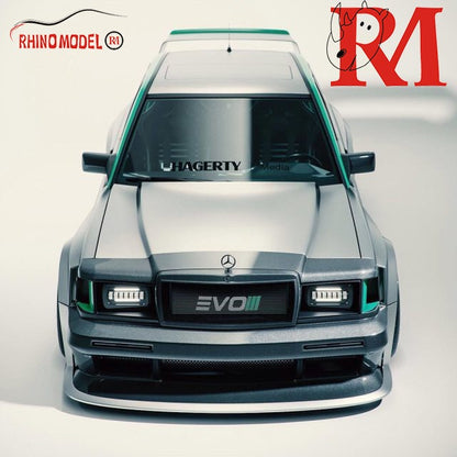 1:64 - 190E W201, KS concept modified version Evo III - Rhino Model