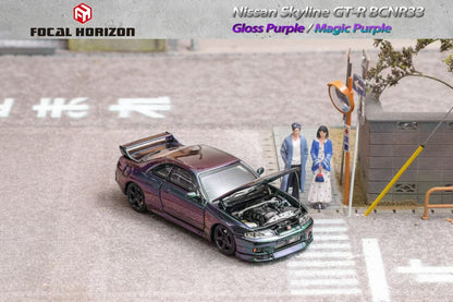 1/64 - Skyline R33, GT-R 4th generation BCNR33 - Focal Horizon