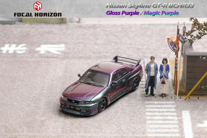 1/64 - Skyline R33, GT-R 4th generation BCNR33 - Focal Horizon