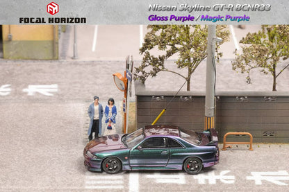 1/64 - Skyline R33, GT-R 4th generation BCNR33 - Focal Horizon