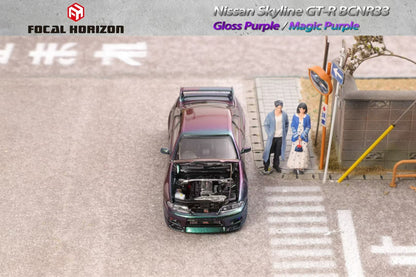 1/64 - Skyline R33, GT-R 4th generation BCNR33 - Focal Horizon