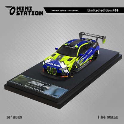 1/64 - WRT BMW M4 GT3 46 - Valentino Rossi - Mini Station