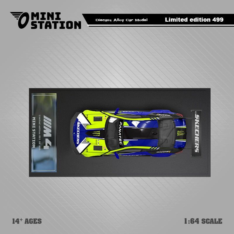 1/64 - WRT BMW M4 GT3 46 - Valentino Rossi - Mini Station