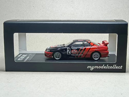 1/64 Nissan Skyline R34 25GT Turbo STP - Advan Livery - Model Collect