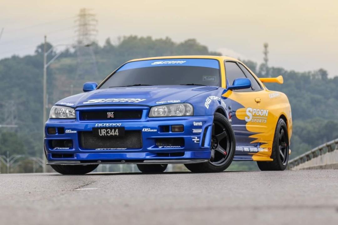 1:64 Skyline R34, GT-R 5th generation BNR34 Spoon Sports - Fast Speed – KRW Models