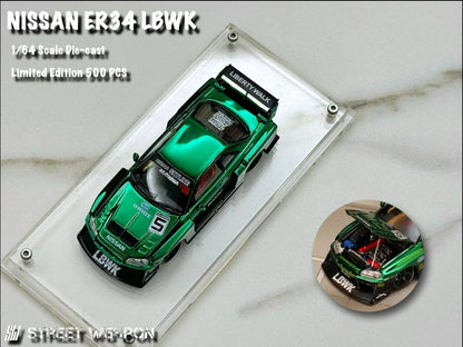 1/64 Street Weapon Skyline R34, ER34 Super Silhouette silhouette version - Street Weapon