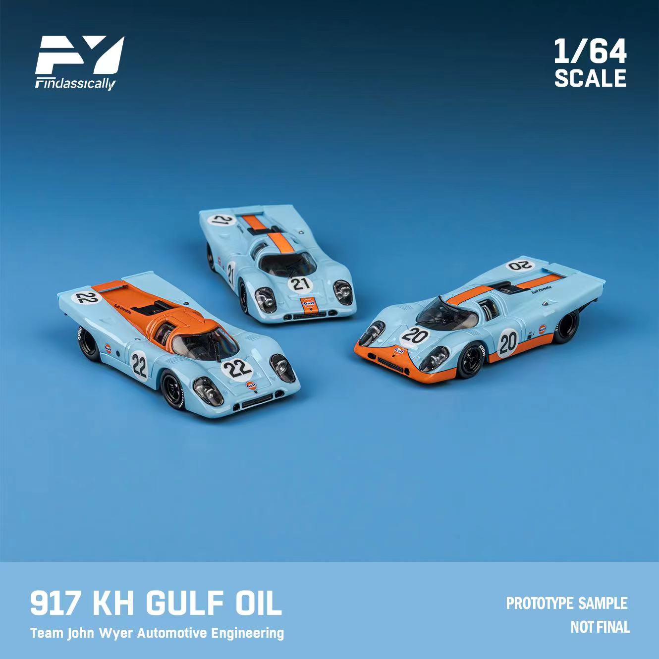 1/64 Porsche 917K - Five color pre-sale, limited to 300 units each - Finclasscially