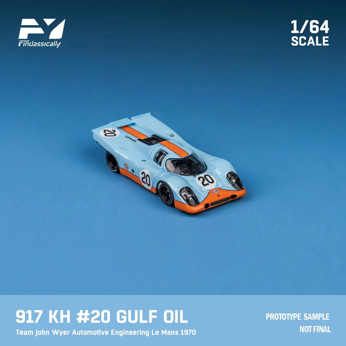 1/64 Porsche 917K - Five color pre-sale, limited to 300 units each - Finclasscially