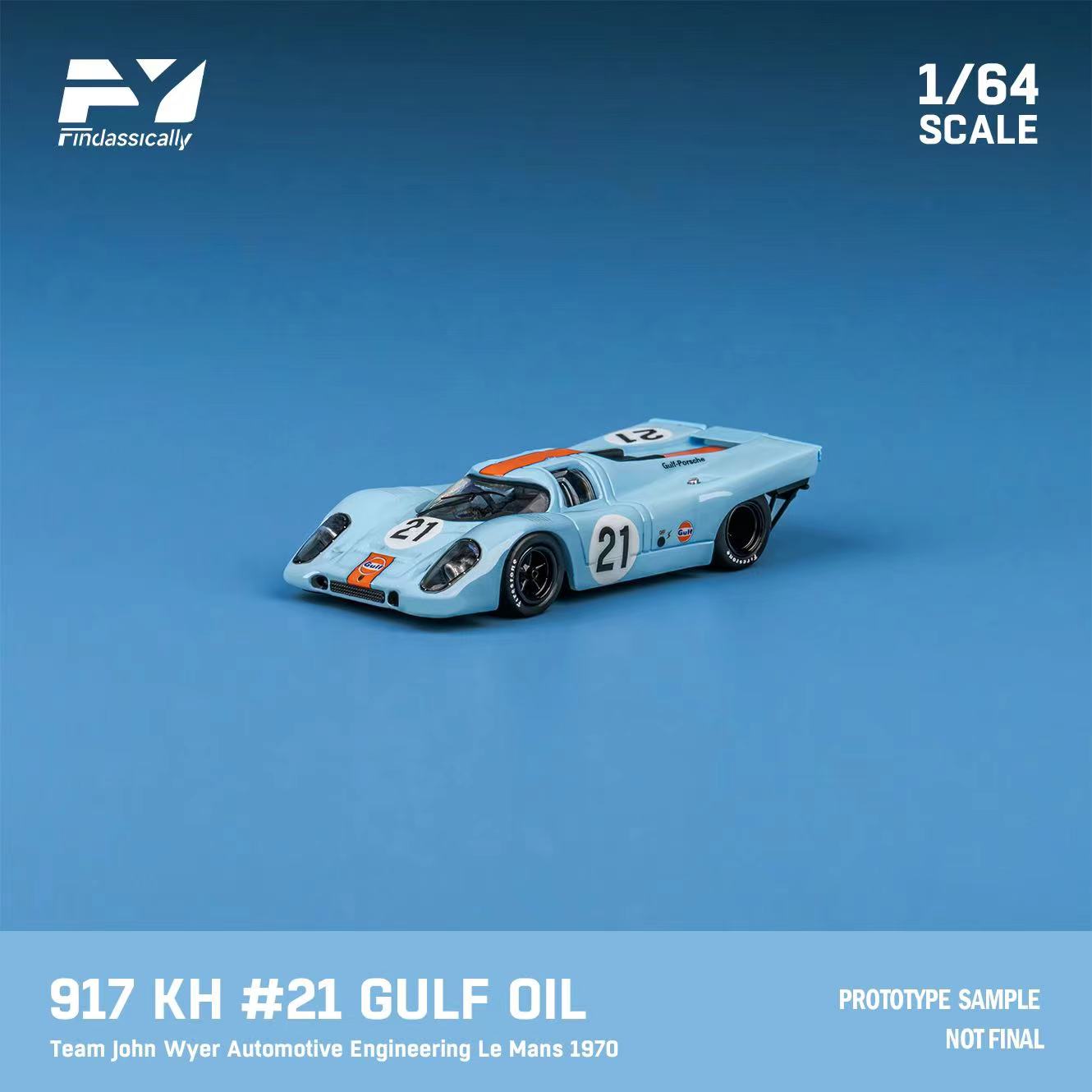 1/64 Porsche 917K - Five color pre-sale, limited to 300 units each - Finclasscially