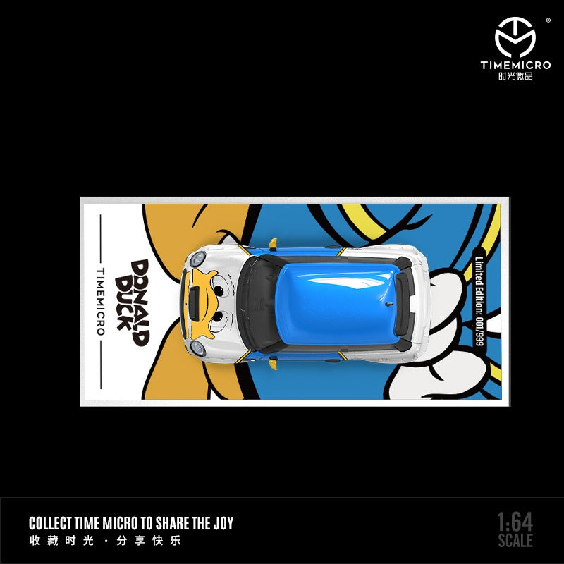 1:64 BMW MINI COOPER Donald Duck - Time Micro - TM643625