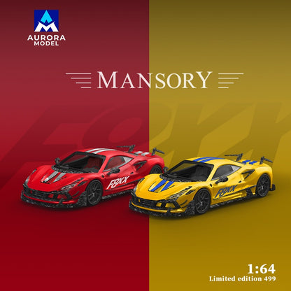 1:64 F8 Tributo Mansory F8XX - 2 colour choices - Aurora Models