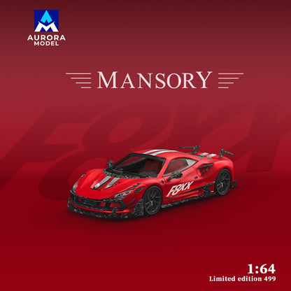 1:64 F8 Tributo Mansory F8XX - 2 colour choices - Aurora Models