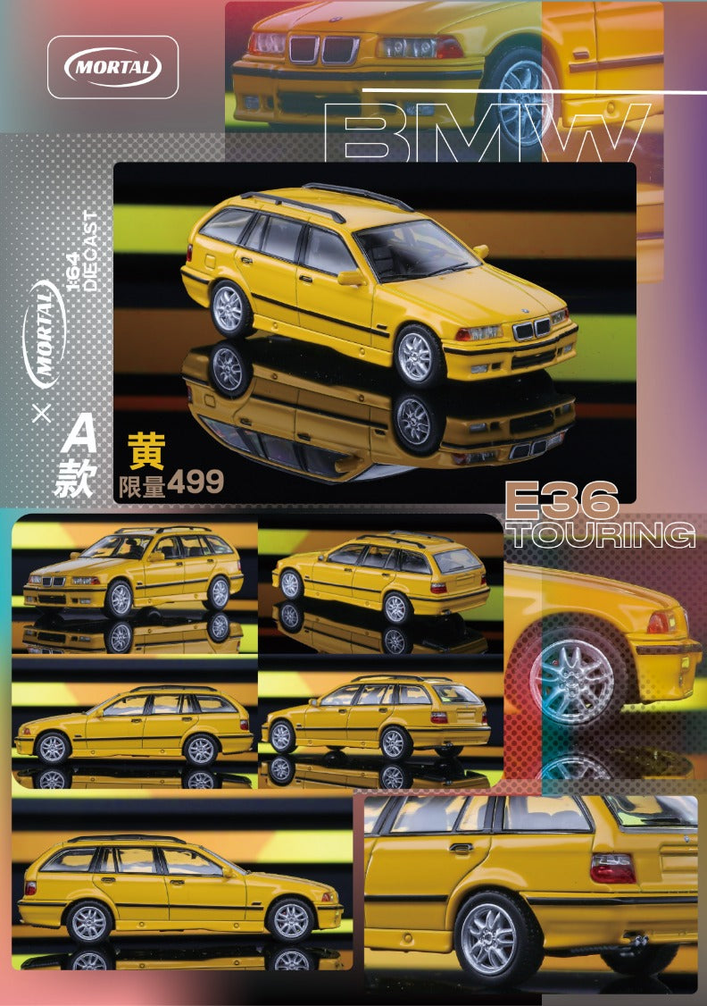 1:64 BMW E36 3 Series Touring (4 Versions) - Mortal 1/64