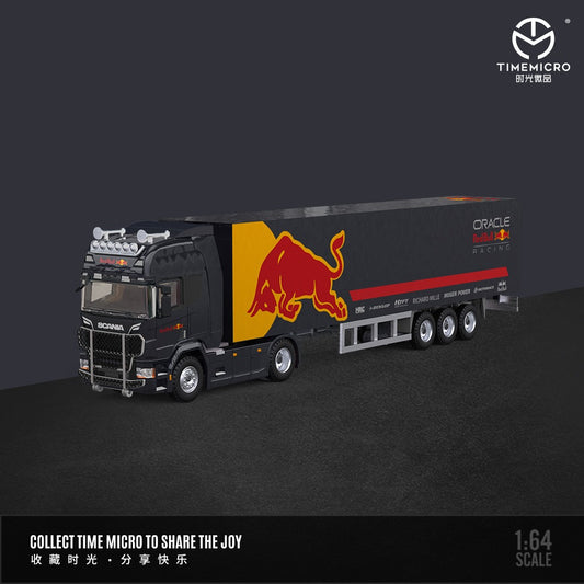 1:64 Scania Container Truck-Red Bull  - Scania - TM644018