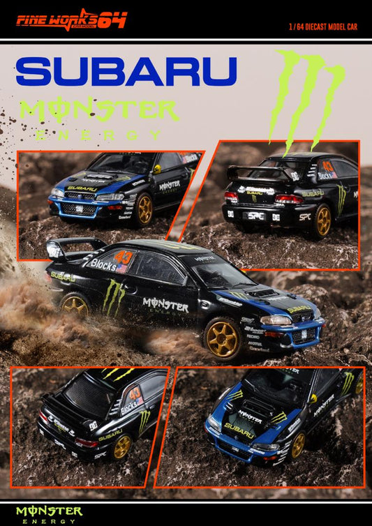 1:64 Subaru Impreza  Ken Block WRC - Black Claw Monster - Fine Works