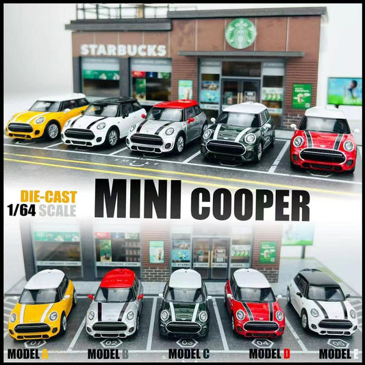 1/64  - Mini 3rd generation F56 JCW version - Stance Hunters - choice of colours