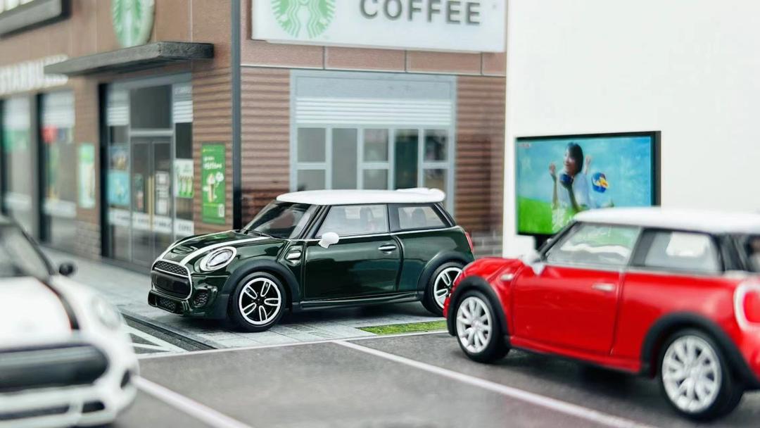 1/64  - Mini 3rd generation F56 JCW version - Stance Hunters - choice of colours