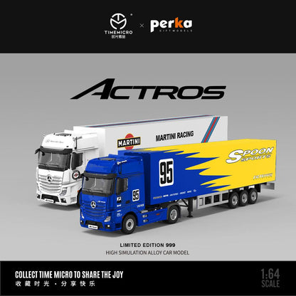 1:64 Mercedes Benz Actros container truck - Mercedes Benz - 2 choices