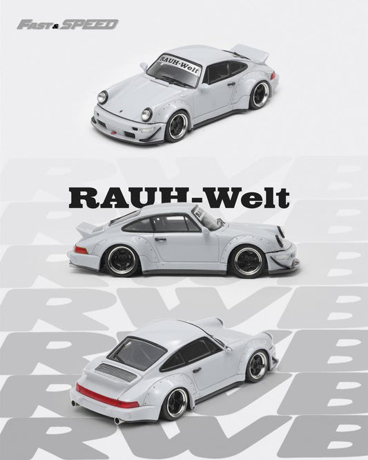 1:64 Rauh Welt modification, RWB964 - Fast and Speed - 3 colours