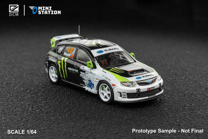 1:64 Impreza 3rd generation WRX STI  Rally version -  Mini Station x DCM