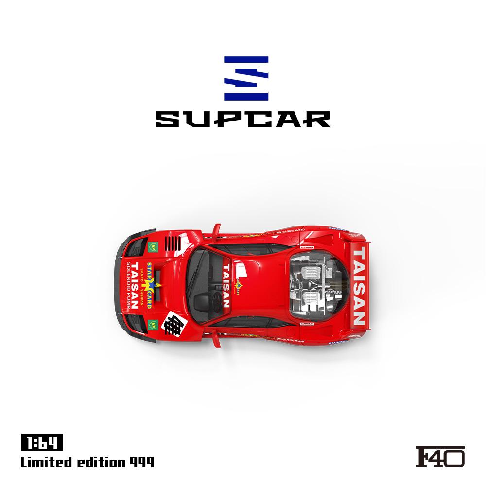 1/64 Ferrari F40 Racing Livery #40 - Supcar - SC64035