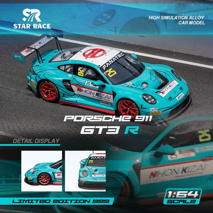 1/64 - Porsche 911 GT3 R - STAR RACE - 2 options