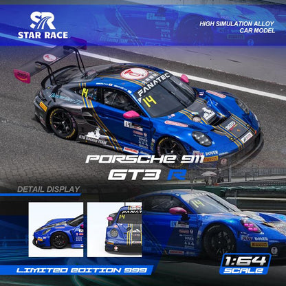 1/64 - Porsche 911 GT3 R - STAR RACE - 2 options