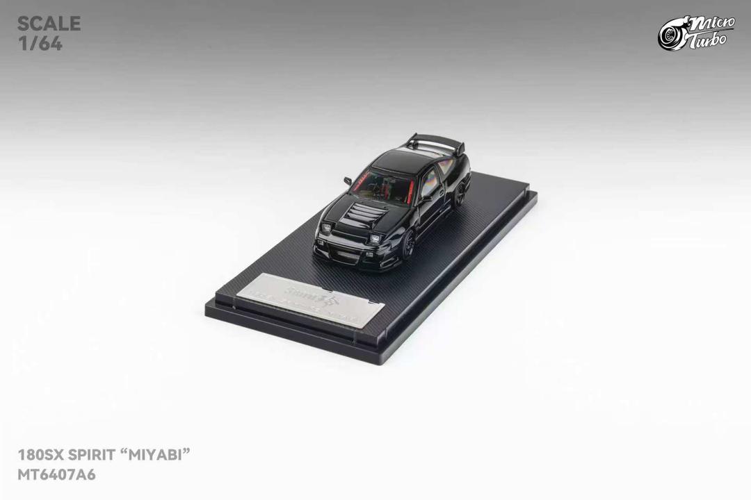 1/64 - S13 Silvia 180SX, Spirit Rei Ling modified version - Micro Turbo