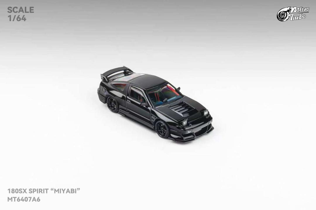 1/64 - S13 Silvia 180SX, Spirit Rei Ling modified version - Micro Turbo