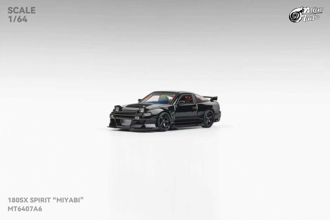 1/64 - S13 Silvia 180SX, Spirit Rei Ling modified version - Micro Turbo