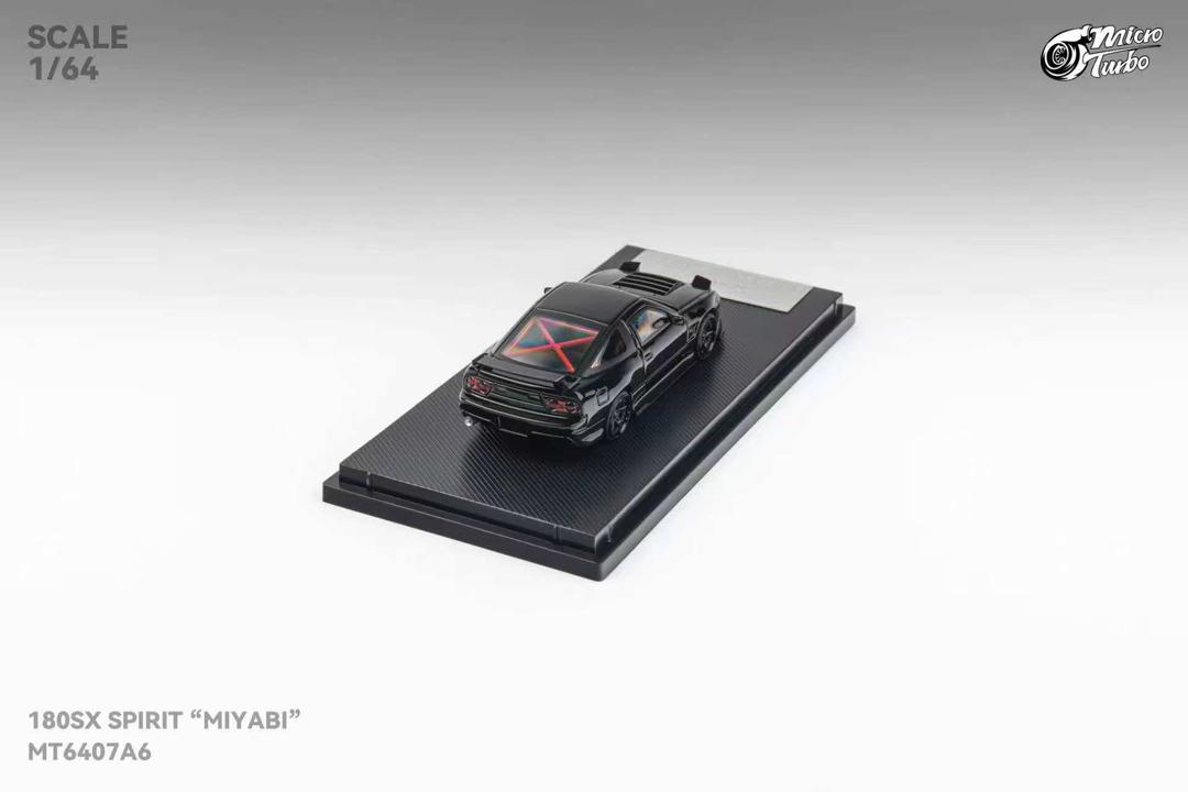 1/64 - S13 Silvia 180SX, Spirit Rei Ling modified version - Micro Turbo