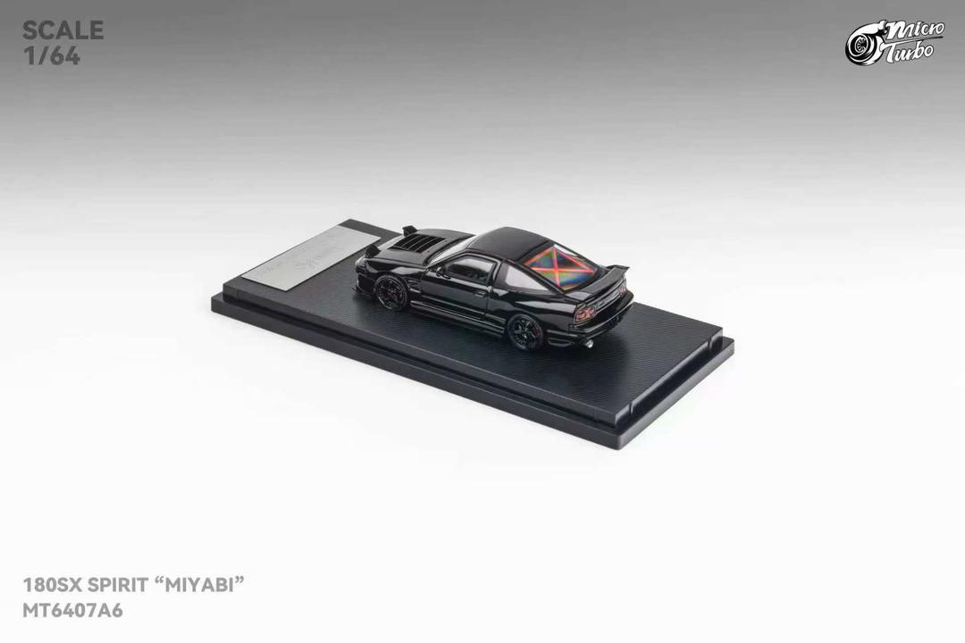 1/64 - S13 Silvia 180SX, Spirit Rei Ling modified version - Micro Turbo