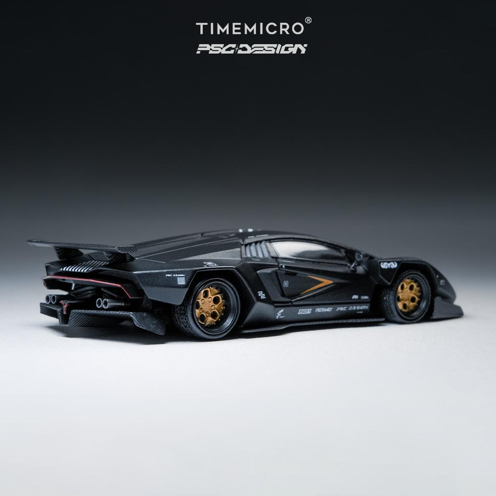 1/64 - Lamborghini Countach LPI800-4 Black - TimeMicro × PSC DESIGN - TM647701